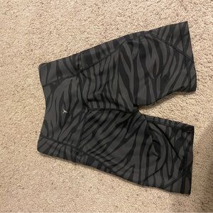 Old Navy Active Spandex zebra striped